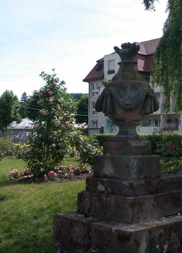 La Roseraie, der Rosengarten in Saverne